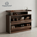 Happyhomd™ StepNest Entryway Shoe Cabinet with Display Shelf